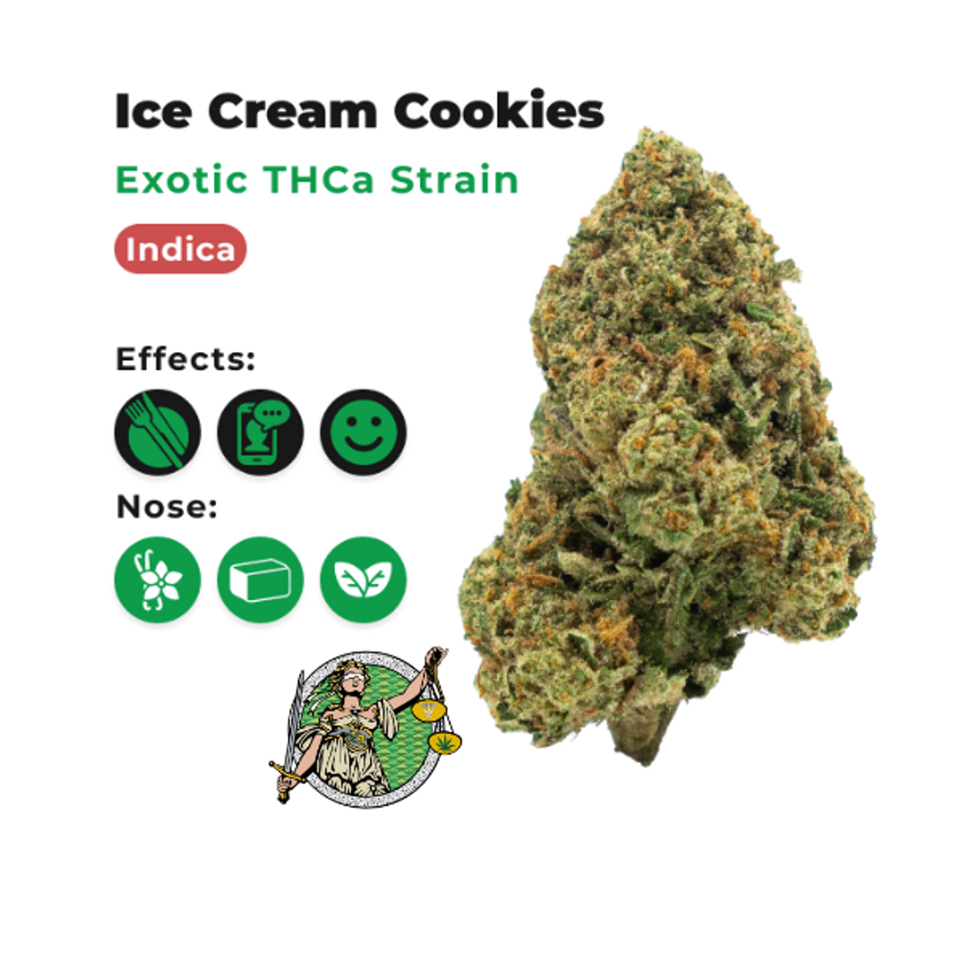 Ice Cream Cookies Exotic Acidic Hemp Flower