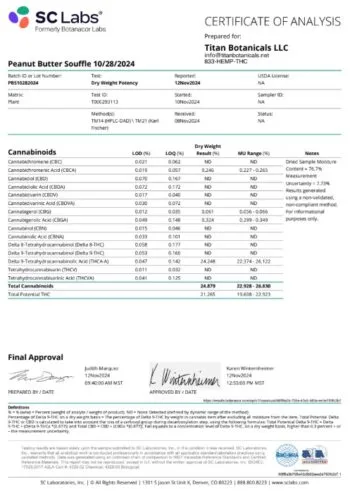 Peanut Butter Souffle Strain