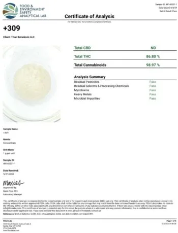 THCa Isolate Powder