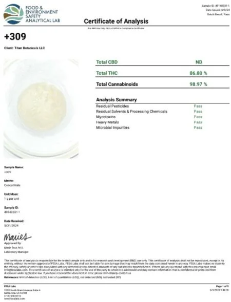 THCa Isolate Powder